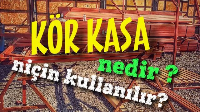 Profil Kör Kasa Satışı ve İmalatı Firması yanginkapisifiyatlari.com.tr'de 