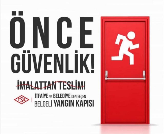 Tekirdağ Yangın Kapısı Satışı Hizmetimiz yanginkapisifiyatlari.com.tr'de