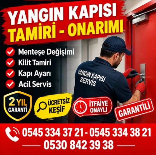 Yangın Kapısı Fiyatları | İstanbul Güncel Fiyat ve Teklif Bilgileri